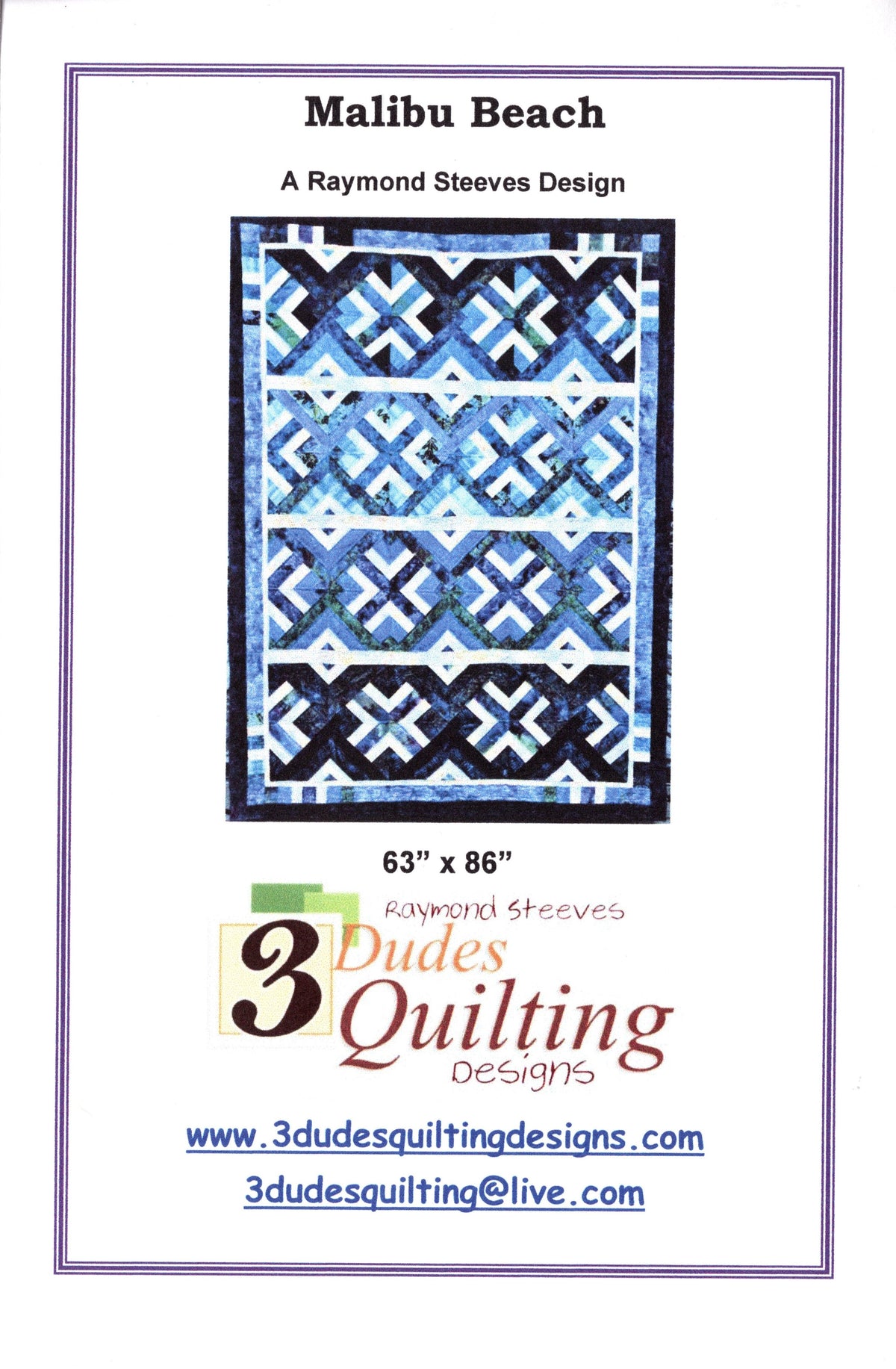 Malibu Beach Quilt Pattern