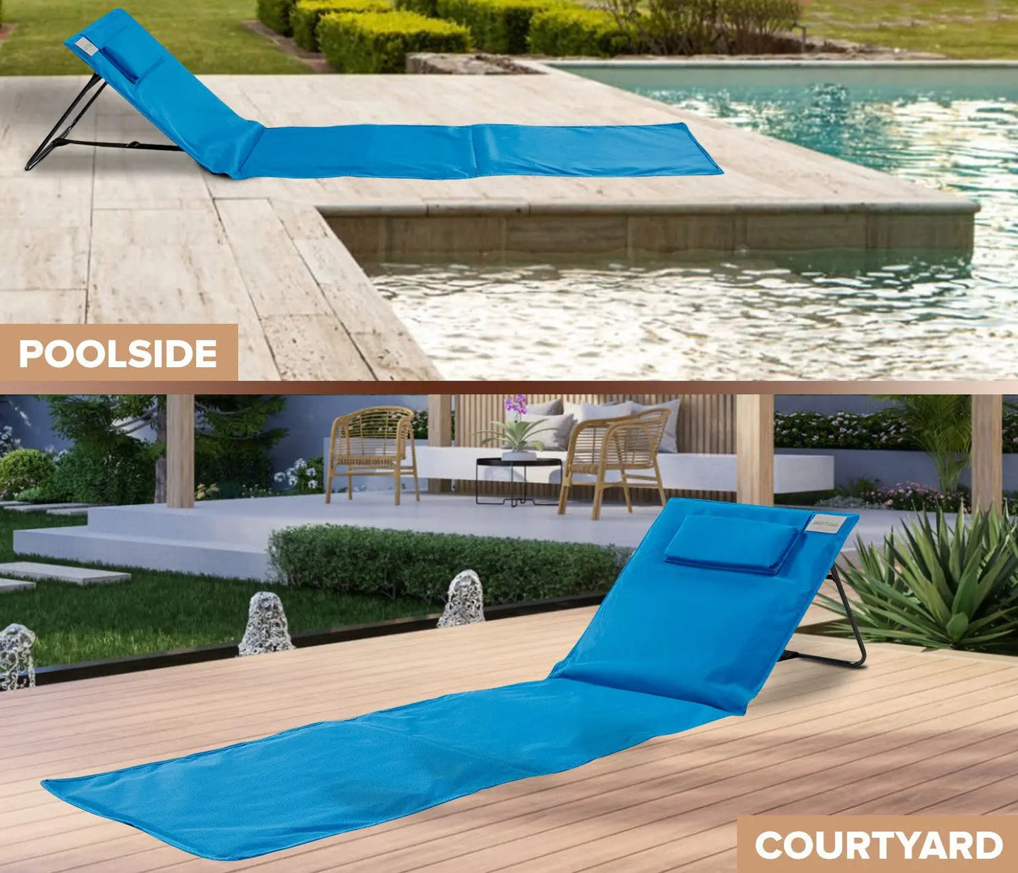 Portable Beach Mat - Foldable Travel Mat