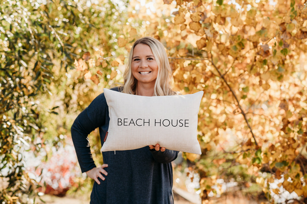 Beach House Pillow
