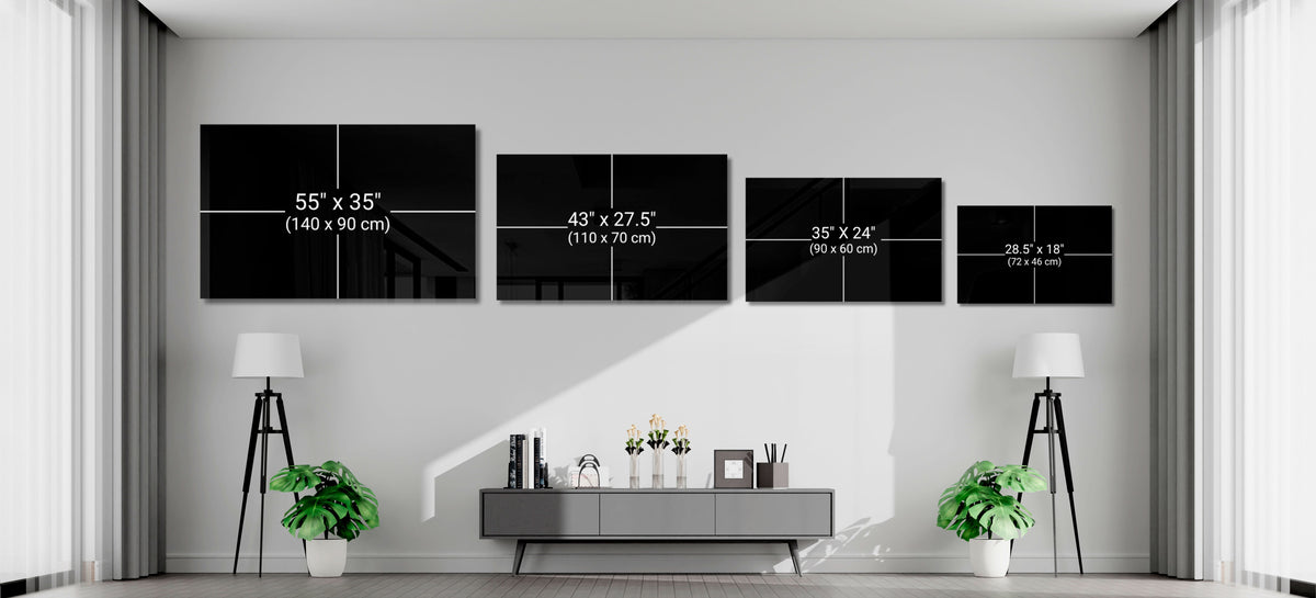 Sun Sea Beach Glass Wall Art